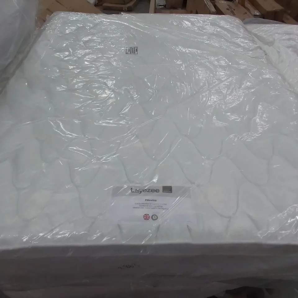 BAGGED LAYEZEE LUXURY PILLOWTOP MATRESS - APPROX 150X200CM