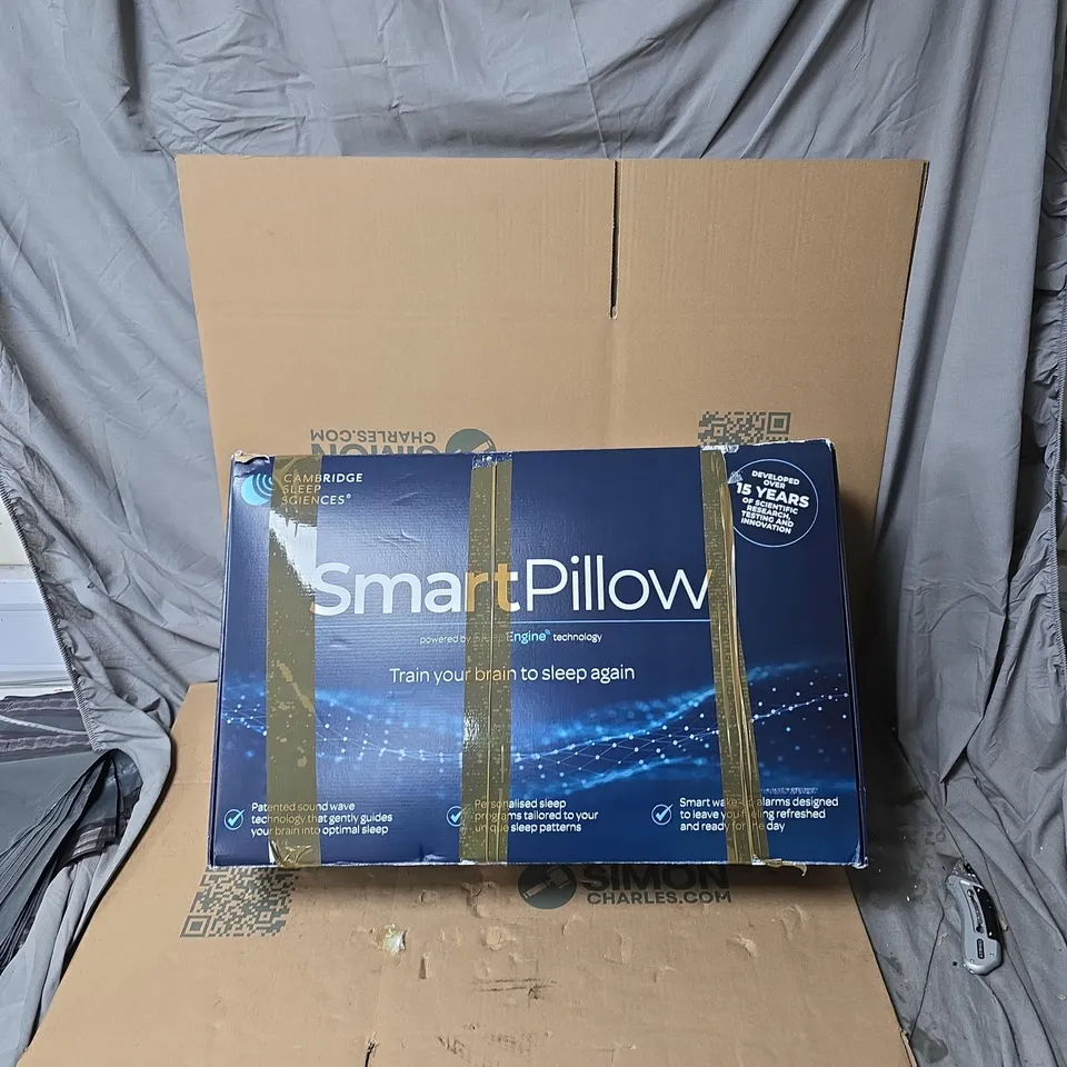 CAMBRIDGE SLEEP SCIENCES SMARTPILLOW – BOXED