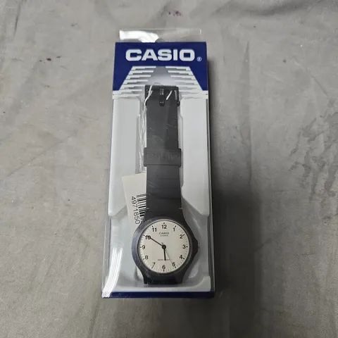 CASIO MQ-24-7BLL QUARTZ WATCH – BLACK STRAP, WHITE DIAL, BOXED