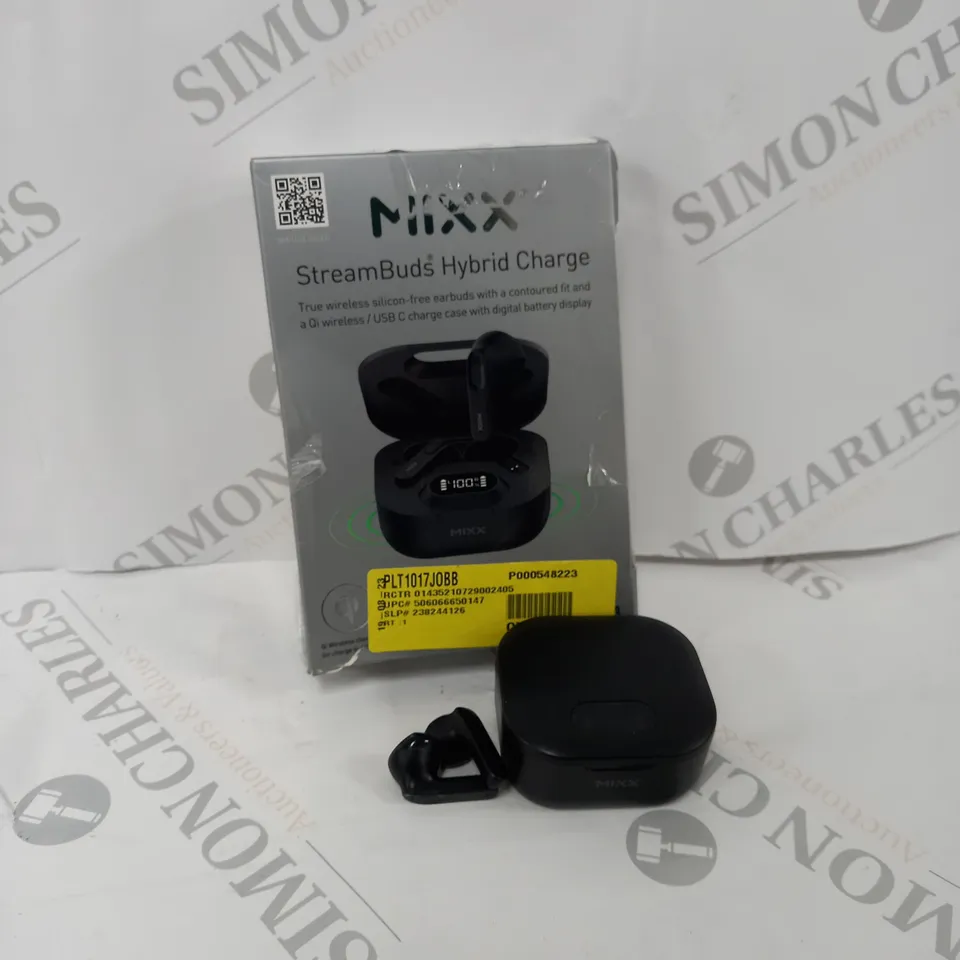 BOXED MIXX STREAMBUDS HYBRID CHARGE TRUE WIRELESS EARBUDS