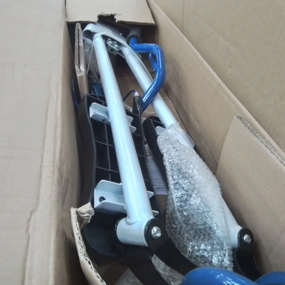 PALLET OF ASSORTED ITEMS TO INCLUDE DIRT DIGGERS SANDBOX, KIDS SCOOTER AND OFFICE CHAIR