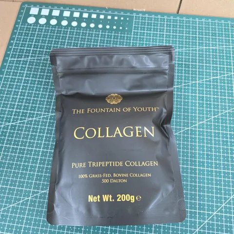 THE FOUNTAIN OF YOUTH TRIPEPTIDE COLLAGEN POWDER – PURE BOVINE COLLAGEN, 200 G