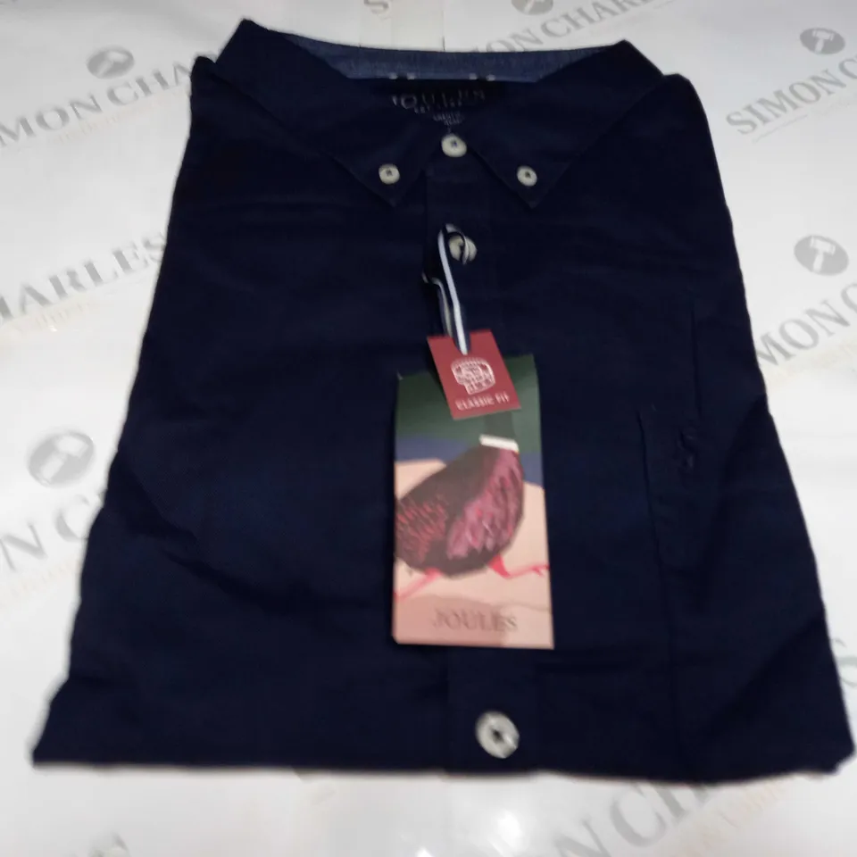 JOULES CLASSIC FIT OXFORD SHIRT IN NAVY - XXL