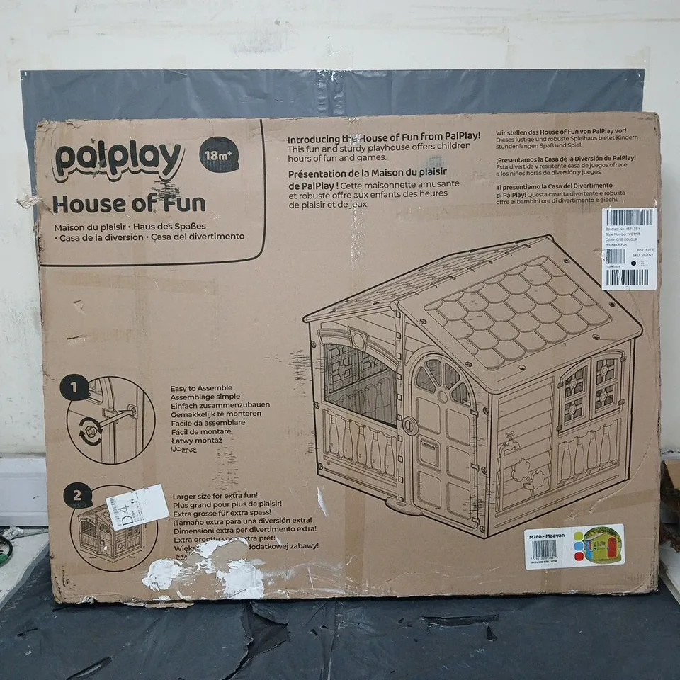 PALPLAY HOUSE OF FUN - COLLECTION ONLY