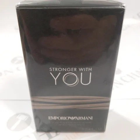 BOXED EMPORIO ARMANI STRONGER WITH YOU EAU DE TOILETTE 50ML
