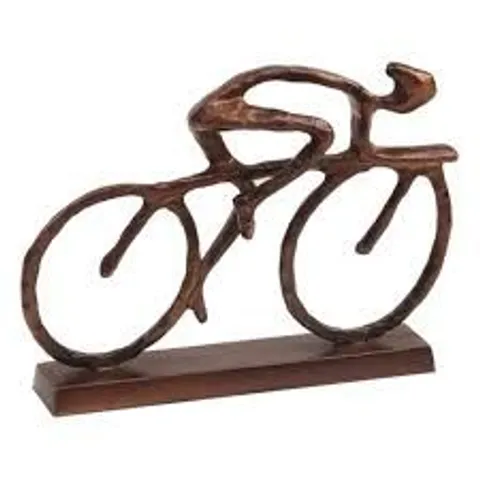 BRAND NEW BOXED HOMESDIRECT365 CYCLING RACE ORNAMENT