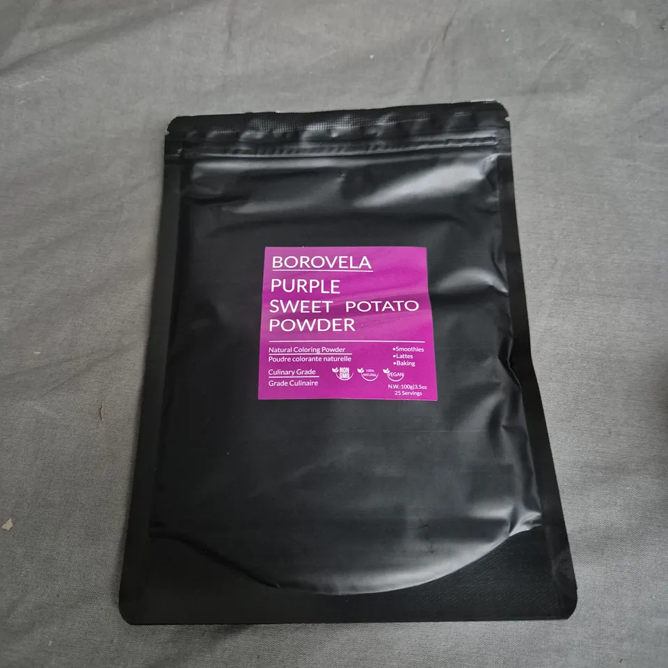 LARGE QUANTITY OF BOROVELA PURPLE SWEET POTATO POWDER