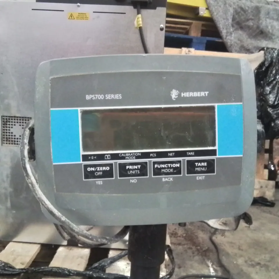 HERBERT COMMERCIAL POSTAL SCALES, PLATFORM SCALE HEAVY DUTY DIGITAL ELECTRONIC COMPUTING INDUSTRIAL WEIGHING