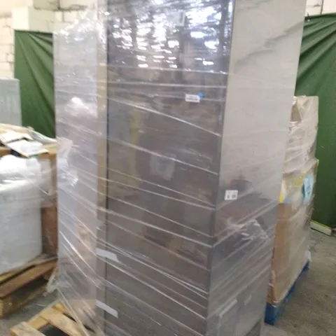 HOOVER HOCT3L517FSK 5050 FRIDGE FREEZER - SILVER AND HISENSE FREESTANDING MULTI DOOR FRIDGE FREEZER - UNPROCESSED RAW RETURNS