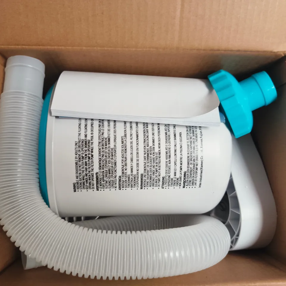 INTEX DELUXE SURFACE SKIMMER – POOL SKIMMER WITH HOSE (BOXED)
