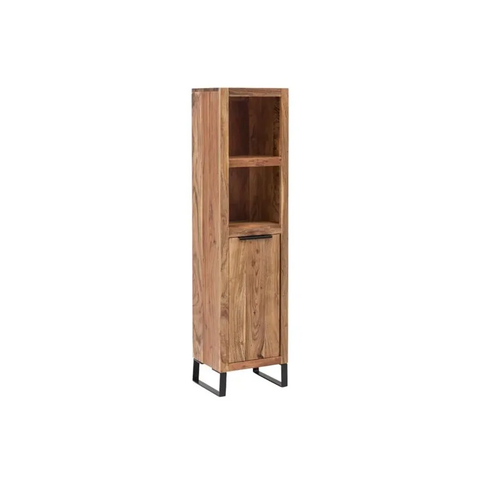 BOXED BERNIER SOLID WOOD FREESTANDING BATHROOM CABINET 