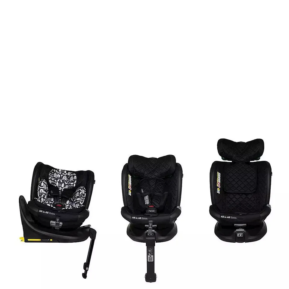 BOXED ALL IN ALL EXTRA ISIZE 360 ROTATE R129 CAR SEAT (40-150CM) - SILHOUETTE