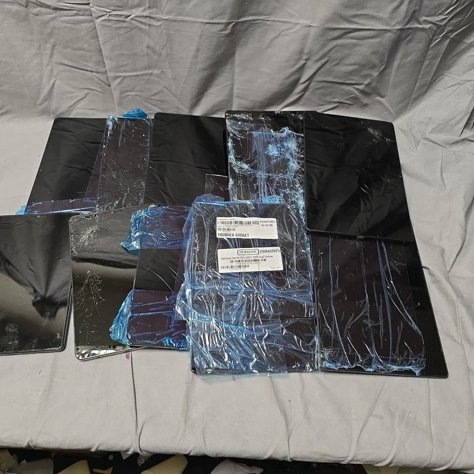 TEN ASSORTED DAMAGED TABLETS