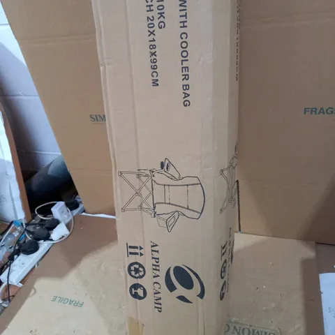 BIG BOY XL CHAIR WITH COOLER BAG COLLECTION ONLY