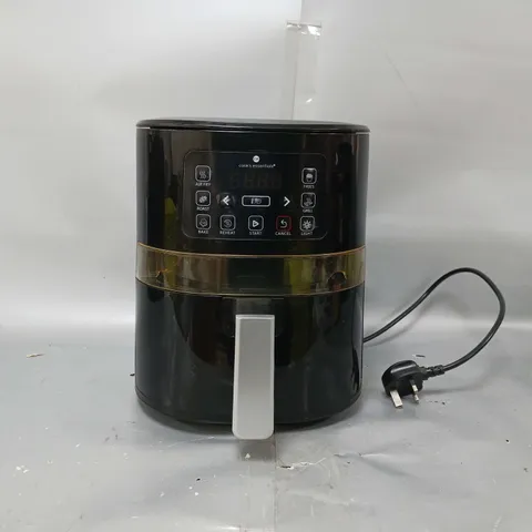 BOXED COOK'S ESSENTIALS 4L AIR FRYER IN BLACK