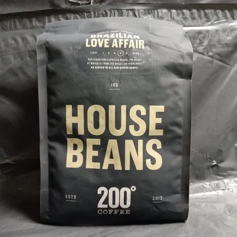 BRAZILIAN LOVE AFFAIR HOUSE BEANS (1KG BAG)
