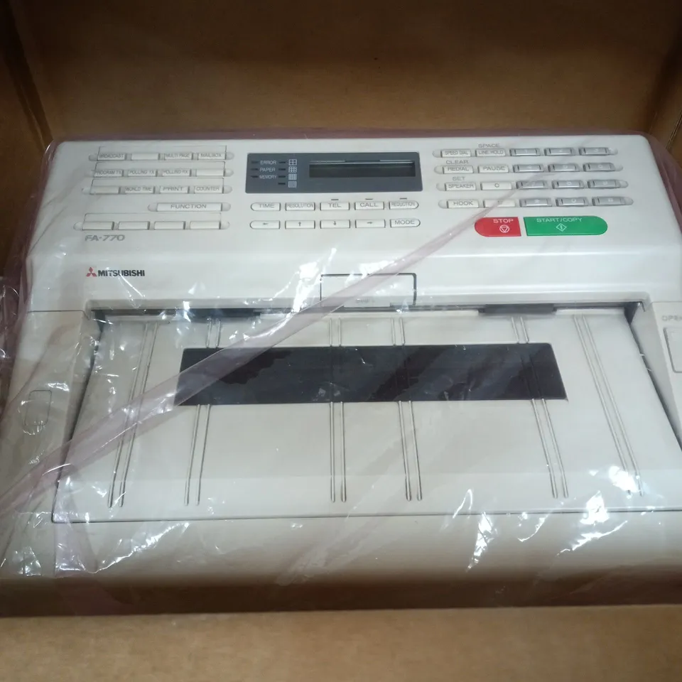 MITSUBISHI FA-770 FACSIMILE TRANSCEIVER – BOXED