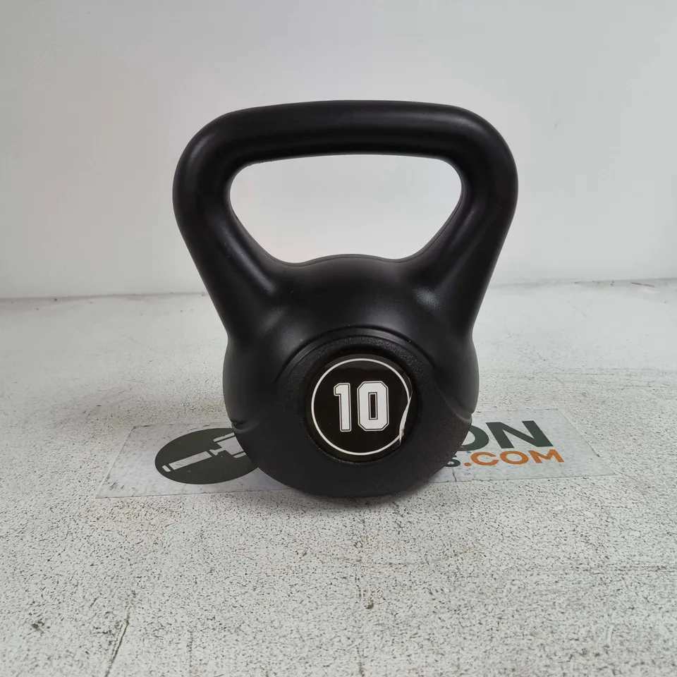 10KG BLACK KETTLE BELL