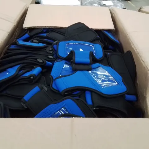 BOXED RUNNING ARMBANDS WITH A POCKET BLUE APPROXIMATELY 200PCS