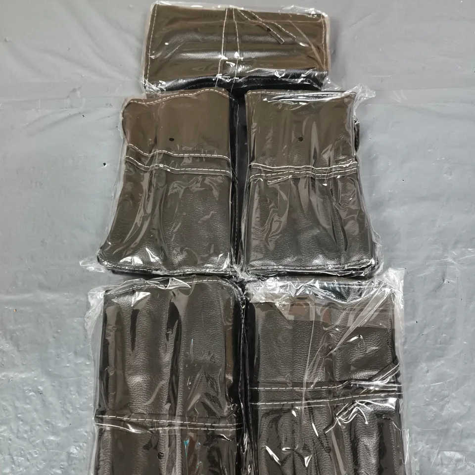 5 X MAKEUP BRUSH SETS WITH WRAP CARRY CASE