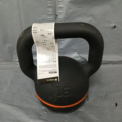 DECATHLON 16KG KETTLE BELL - COLLECTION ONLY