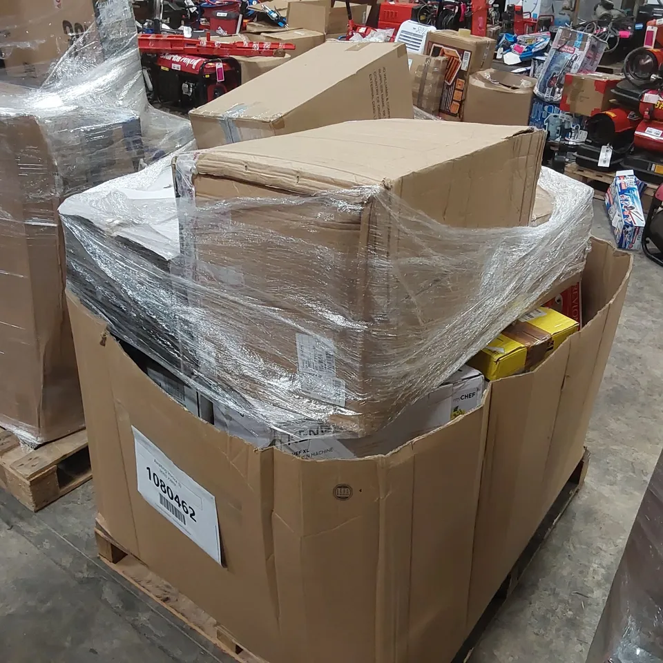 PALLET OF APPROXIMATELY 33 UNPROCESSED RAW RETURN HOUSEHOLD AND ELECTRICAL GOODS TO INCLUDE;