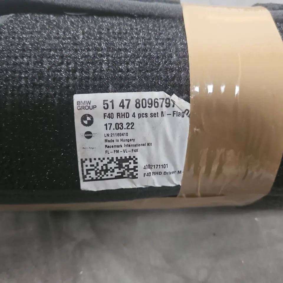 BMW GROUP FLOOR MATTS KIT – 4-PIECE SET 