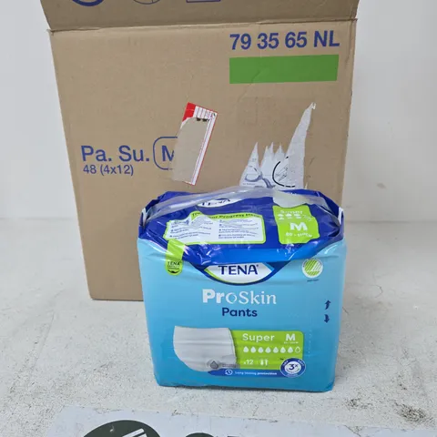 4X TENA PROSKIN PANTS MEDIUM SUPER STRENGTH 