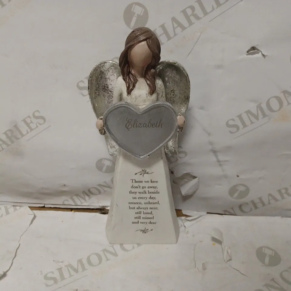 CUSTOM 'ELIZABETH' ANGEL ORNAMENT  RRP £19.99