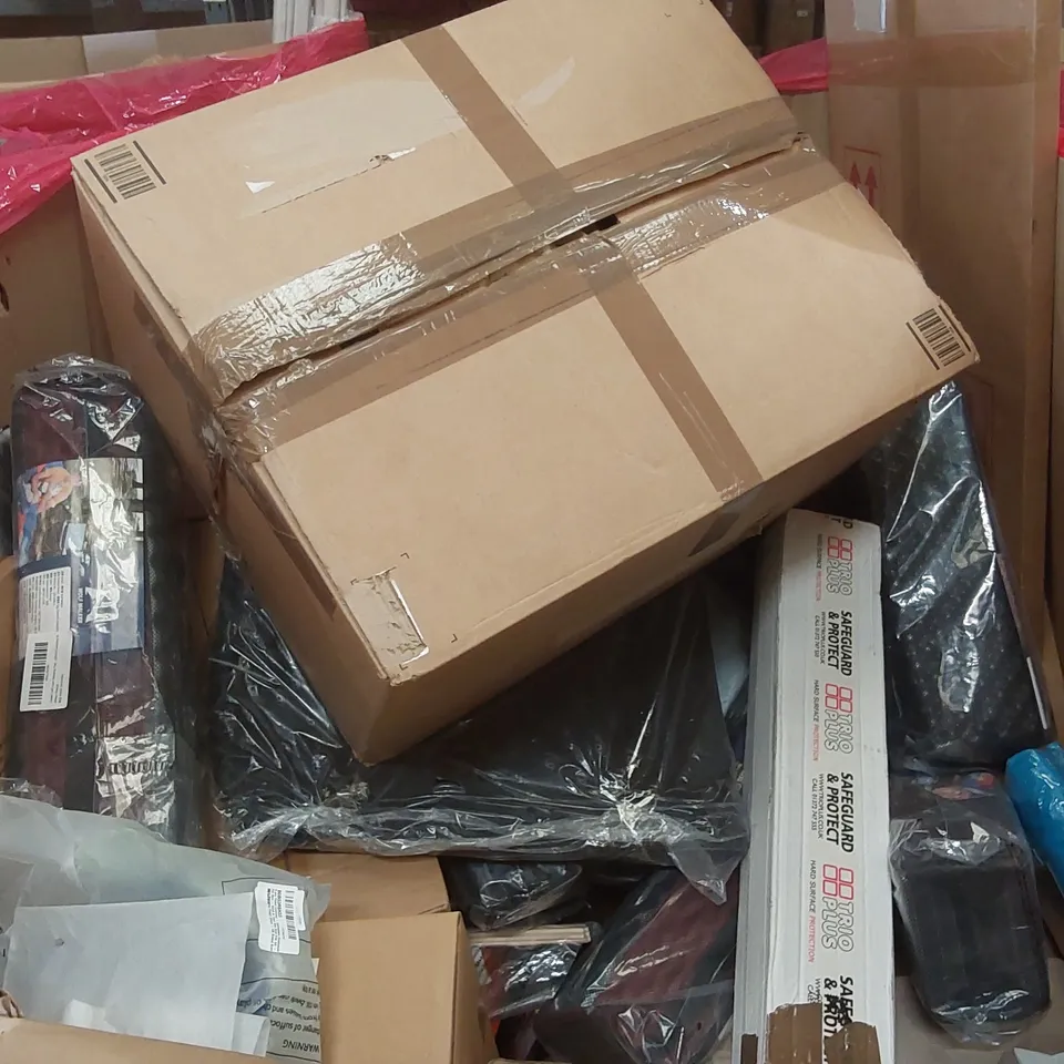 PALLET OF ASSORTED ITEMS INCLUDING: AIRMSEN COUNTERTOP DISHWASHER, WOLF WALKER EGG NEST MATS, AMAGENIUS EXPLORER GLOBE ECT