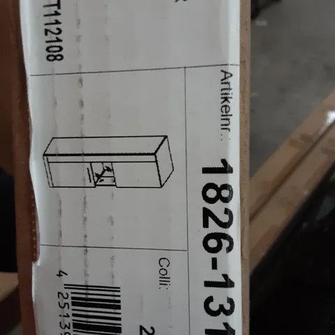 BOXED CABINET IN WOTAN OAK , INCOMPLETE BOX 2/2 ONLY , NO BOX 1