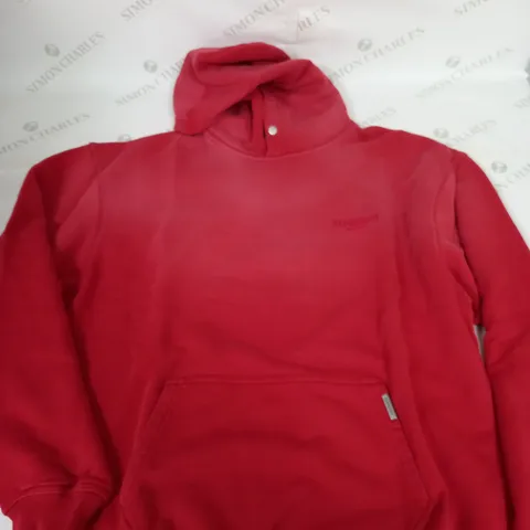 REPRESENT OWNERS CLUB RED HEAVY WEIGHT HOODIE -LARGE