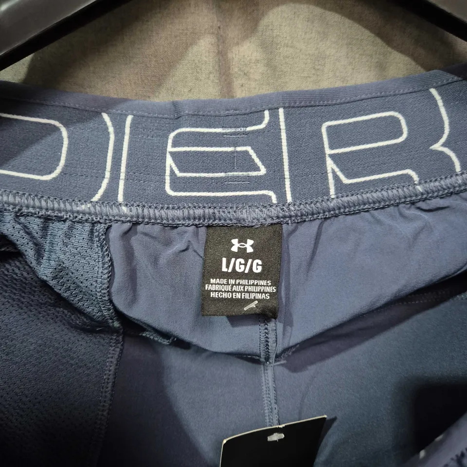 UNDER ARMOUR MEN'S BLUE JOGGERS – SIZE L/G/G