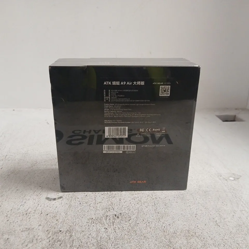 ATK DRAGONFLY A9 AIR ULTIMATE LIGHTWEIGHT WIRELESS MOUSE