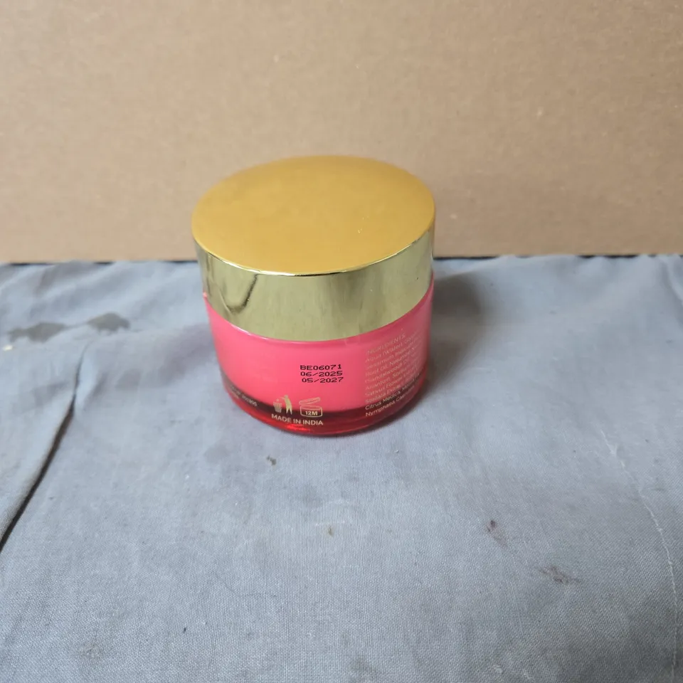 PURE GLOW KUMKUMADI NIGHT GEL – 100 ML SET WITH PINK JAR 