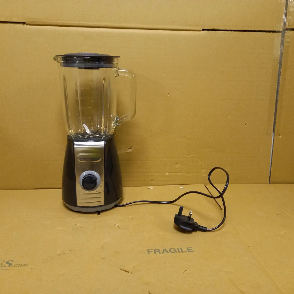 MORPHY RICHARDS TOTAL CONTROL GLASS TABLE BLENDER