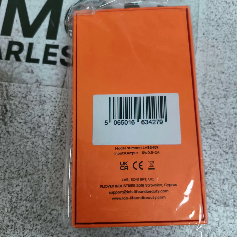 LAB LIFE & BEAUTY LIP PLUMPER – ORANGE BOXED DEVICE (MODEL LAB3459)