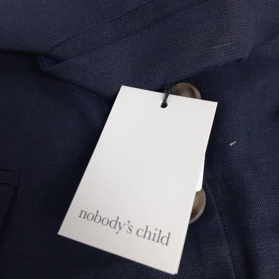 NOBODY'S CHILD TAILORED PLAYSUIT – NAVY, UK 10 