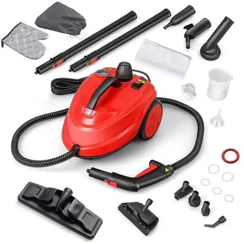 BOXED COSTWAY RED 2000W STEAM CLEANER
