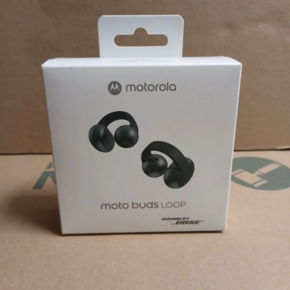 SEALED MOTOROLA MOTO BUDS LOOP WIRELESS EARBUDS 