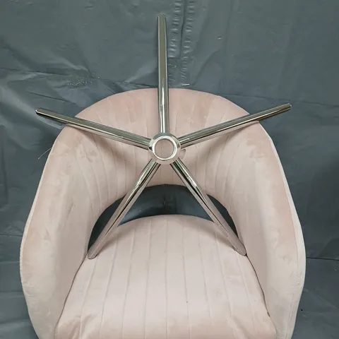 BOXED SOLAR OFFICE CHAIR PINK - COLLECTION ONLY 