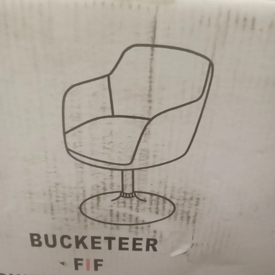 BOXED FIF BUCKETEER CHAIR
