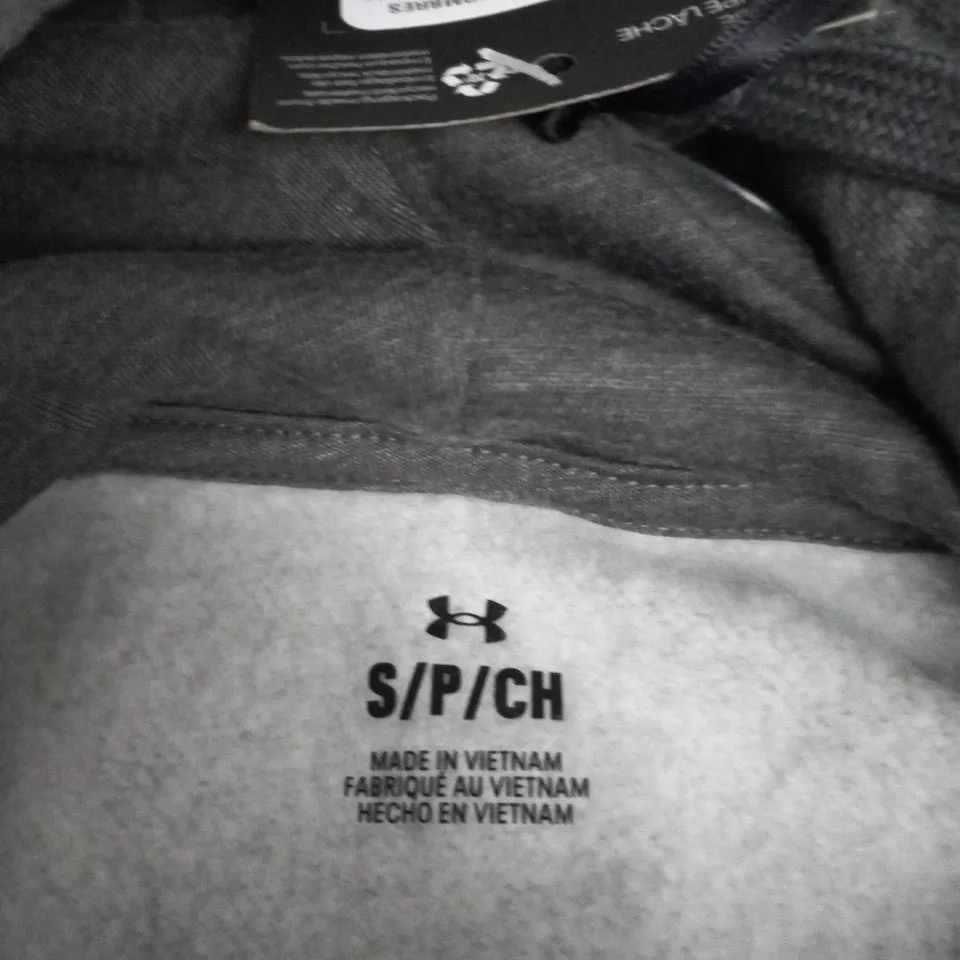 UNDER ARMOUR RIVAL FLEECE HOODIE – MEN'S, GREY, S (S/P/CH)