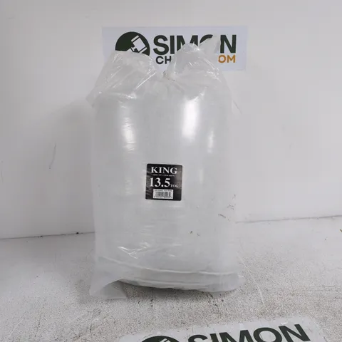 KING-SIZE DUVET, 13.5 TOG β SEALED BAG