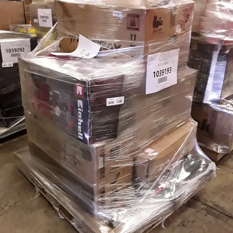 PALLET OF APPROXIMATELY ASSORTED HOUSEHOLD & ELECTRICAL ITEMS INCLUDING
