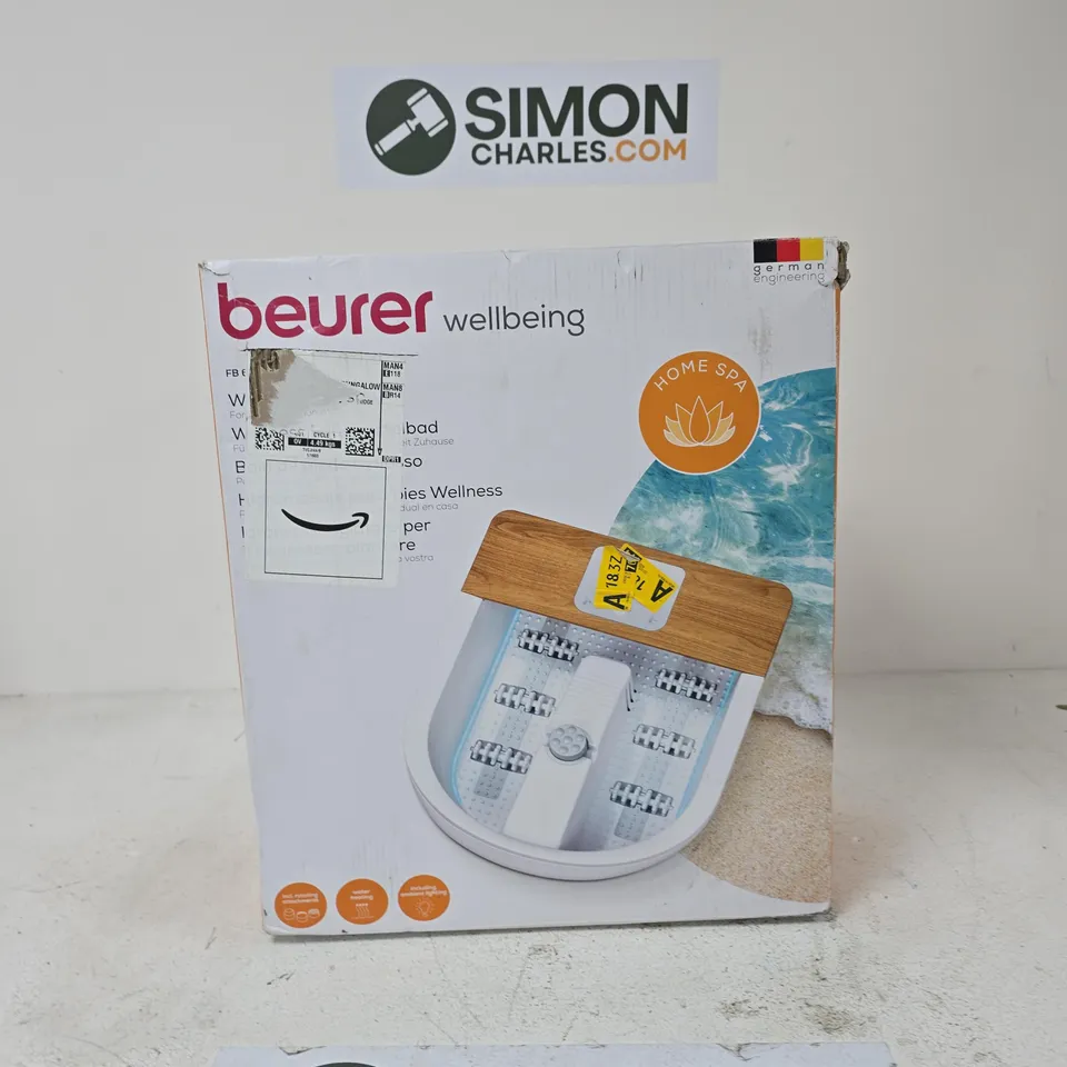 BEURER WELLBEING FOOT MASSAGER – BOXED