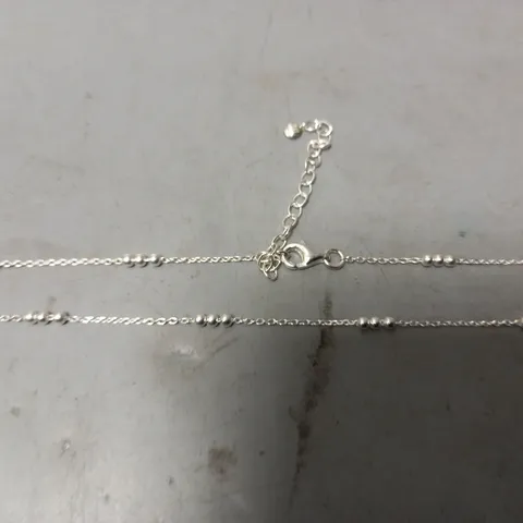 MONICA VINADER NECKLACE IN SILVER