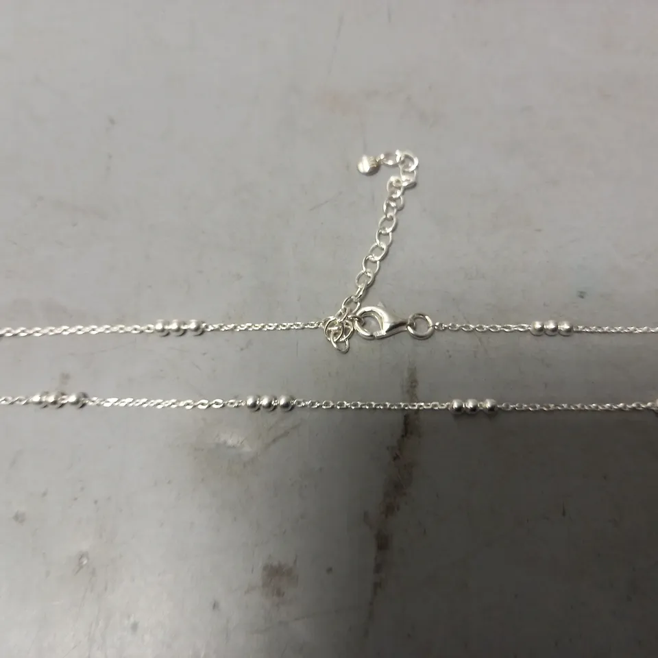 MONICA VINADER NECKLACE IN SILVER
