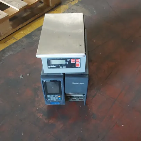 HERBERT BC-802 CHECK-WEIGHING SCALE & LABELER 