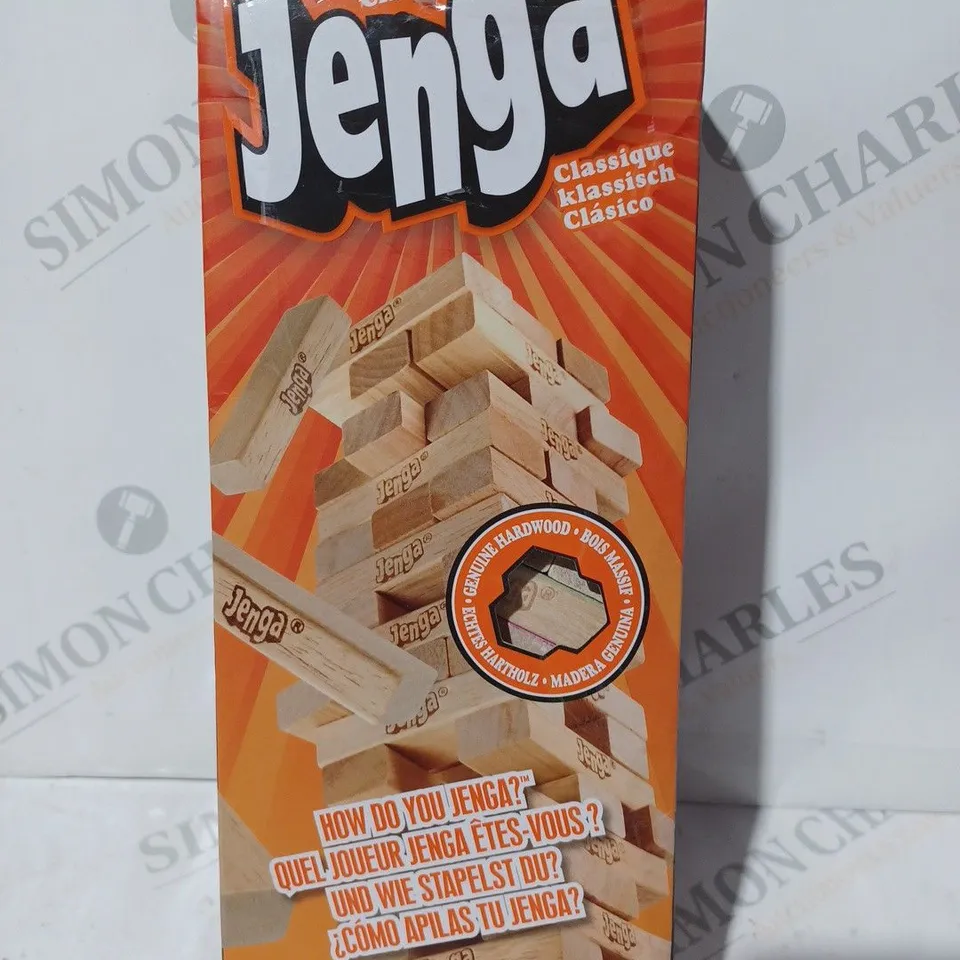 BOXED HASBRO GAMING CLASSIC JENGA